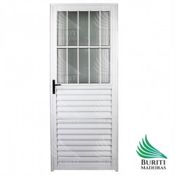 Porta Alumínio Postigo - Branco